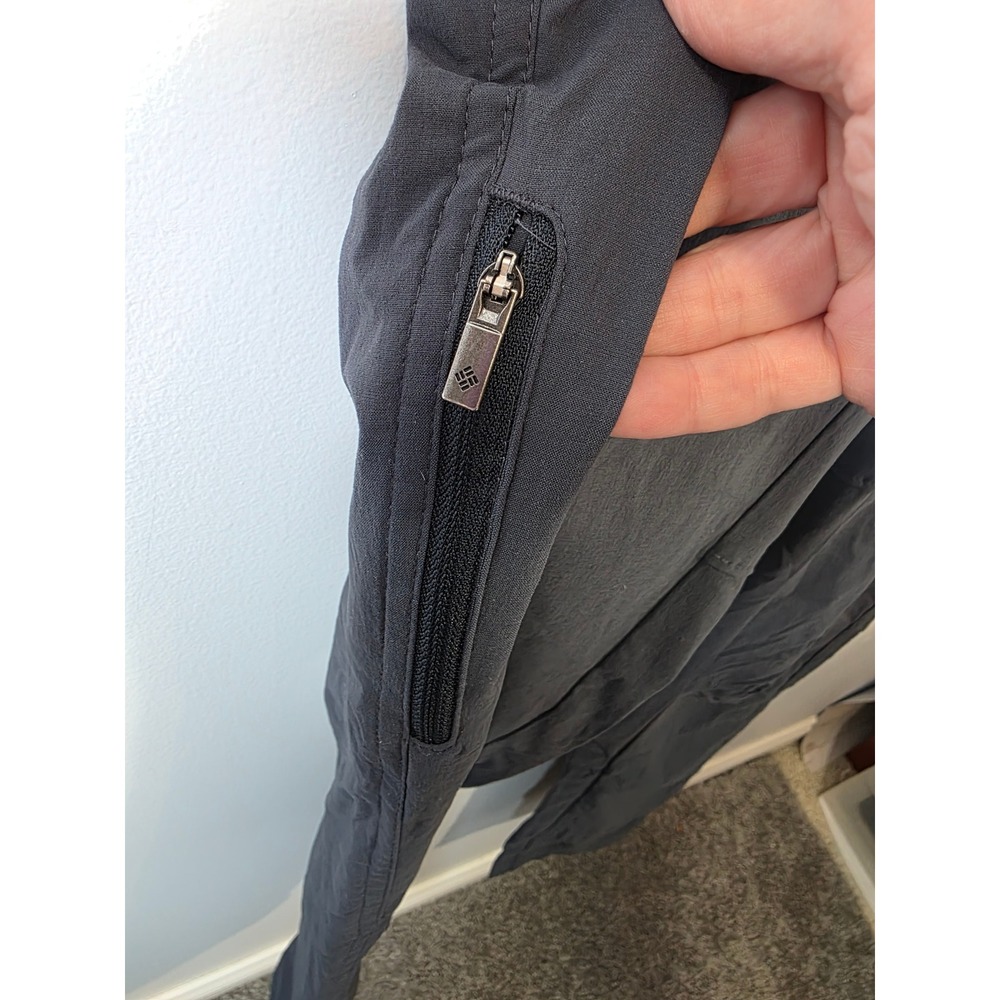 Columbia Saturday Trail II Women's Size 4 Gray Roll-Up Pants Omni-shield Hiking - Picture 4 of 9